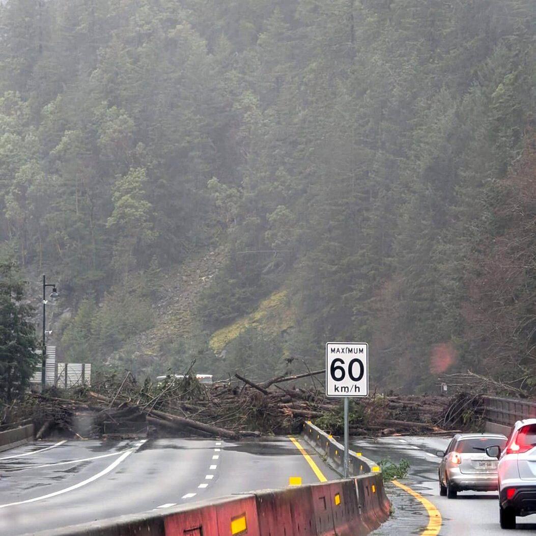 Authorities search for person missing after B.C. mudslide washed away home